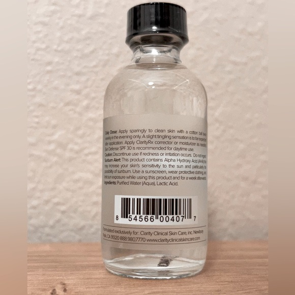 🫧2/$40🫧 New Clarity Rx Brighten It 10% Lactic Acid Solution - Picture 6 of 6